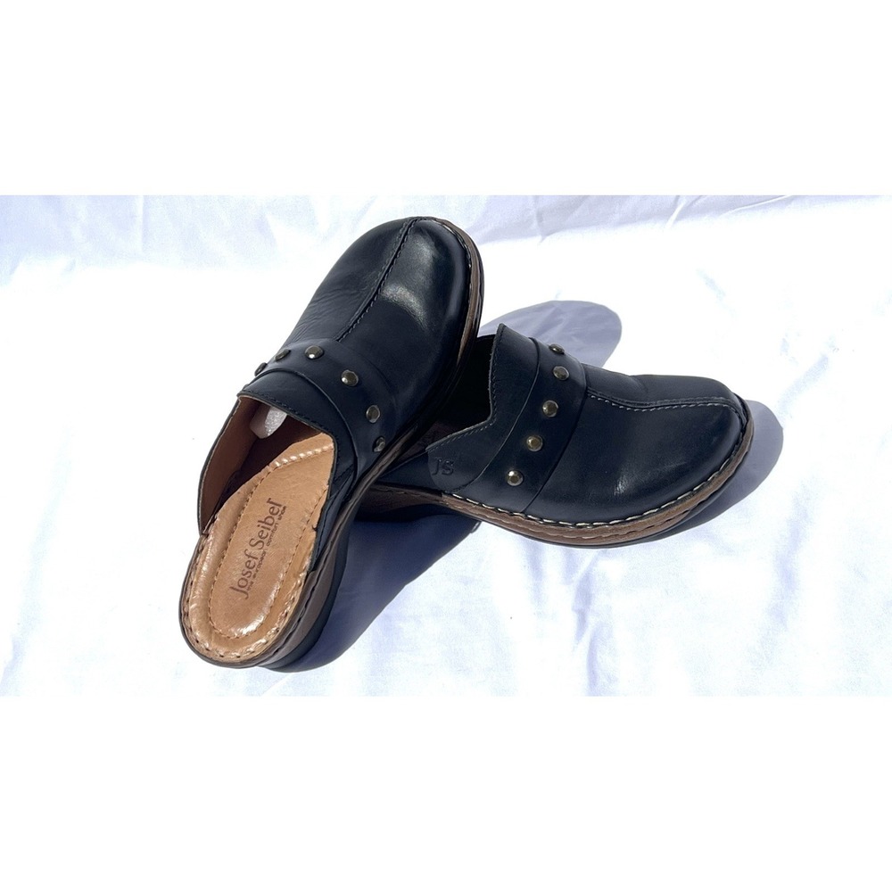 Josef Seibel Women's Leather Catalonia 53 Mules Size 6.5